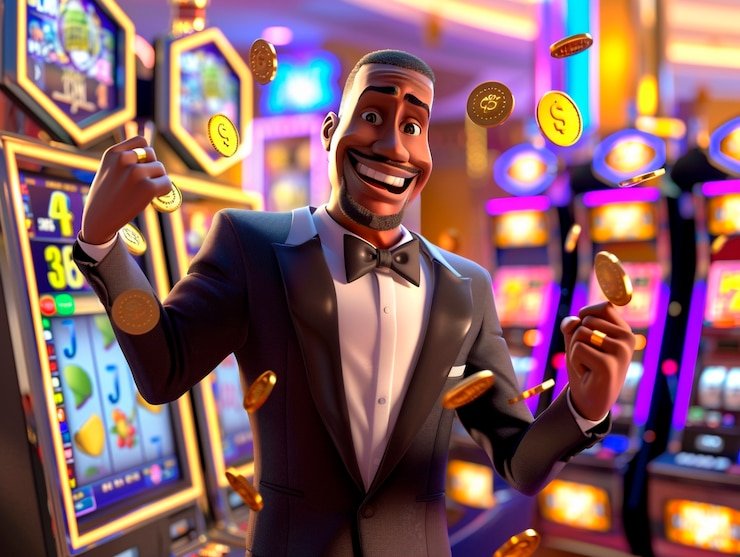 Meja roulette Live Casino menunjukkan putaran bola keberuntungan dalam suasana elegan